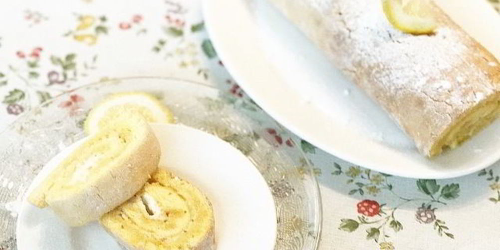 Рецепт лимонный рулет