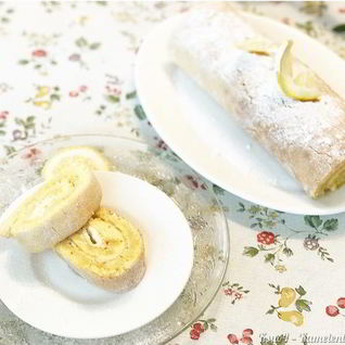 Лимонный рулет