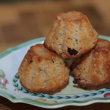 Рецепт Ароматные маффины с яблоками и изюмом