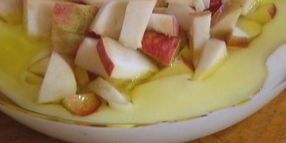 ароматные маффины с яблоками и изюмом