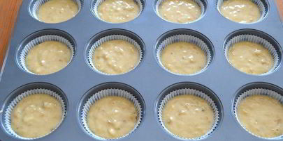 банановые маффины