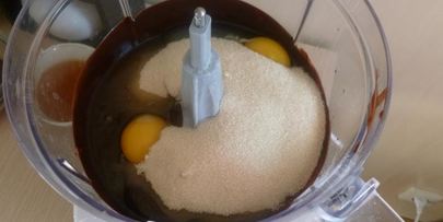 брауни-маффины с орехами