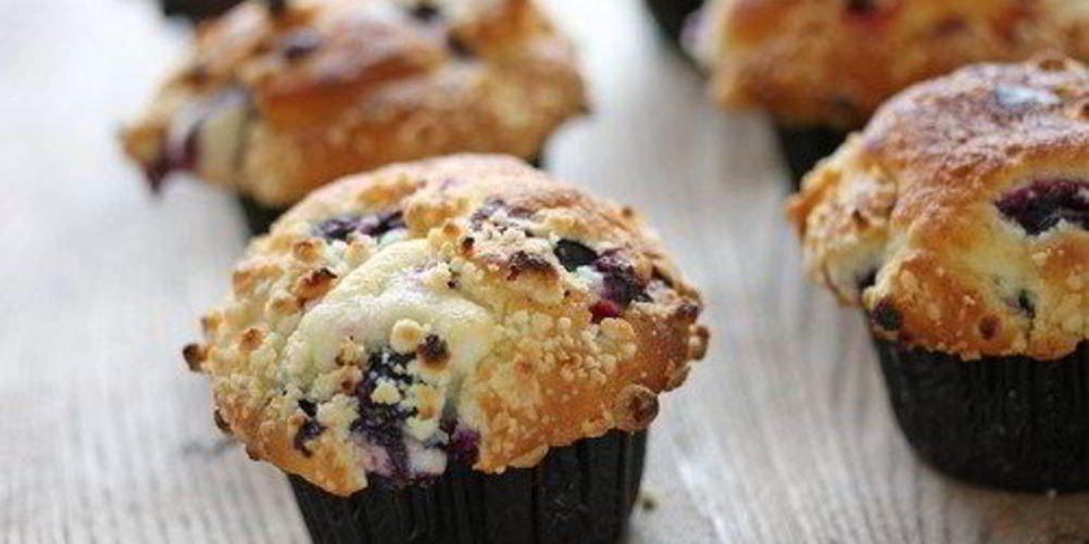 Рецепт чернично-апельсиновые маффины