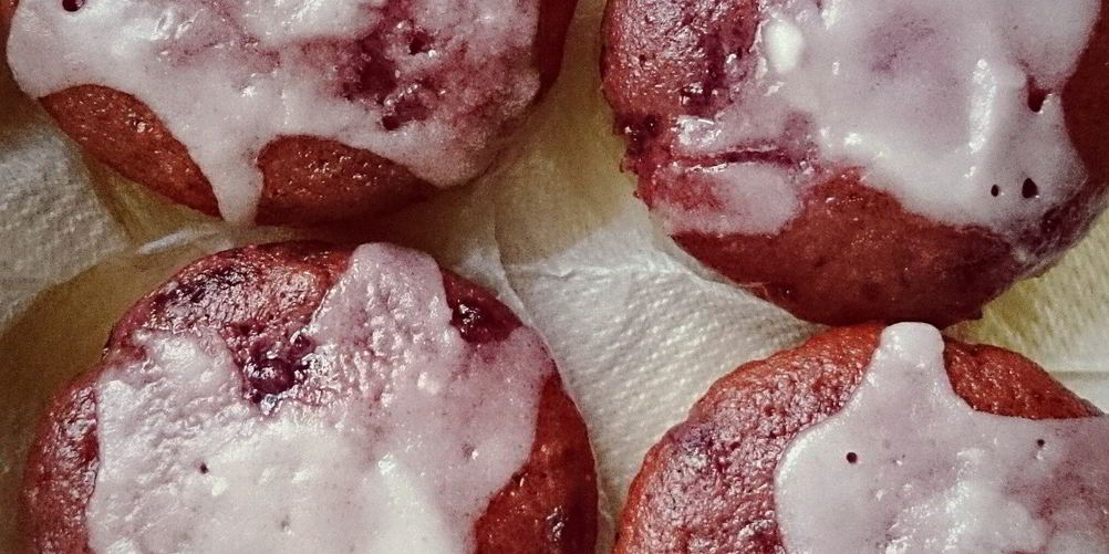 Рецепт черничные маффины с лимонной цедрой