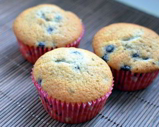 Черничные маффины