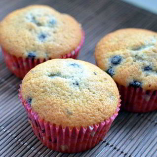 Черничные маффины