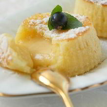 Рецепт Домашние ванильные маффины с начинкой