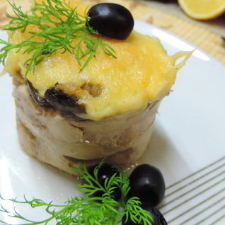 Куриные маффины с гречкой и грибами