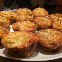 Рецепт Куриные маффины с сыром