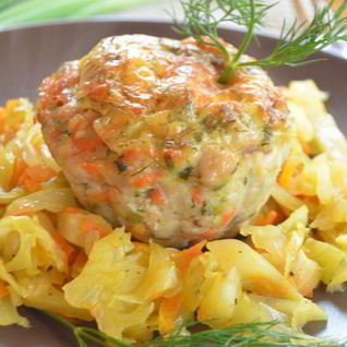 Маффины из индейки с укропом