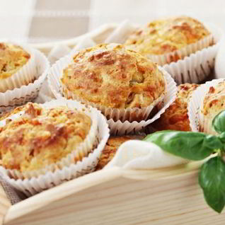 Маффины куриные с сыром