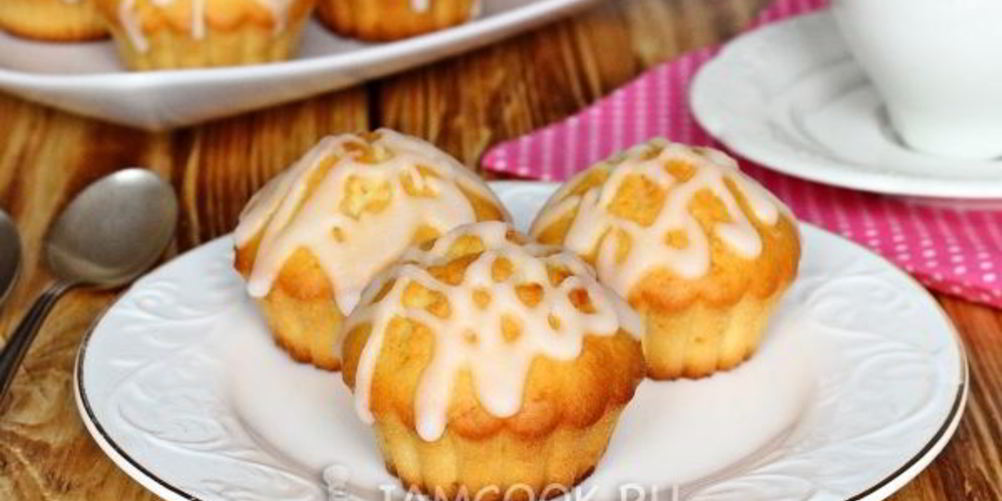 Рецепт маффины лимонные