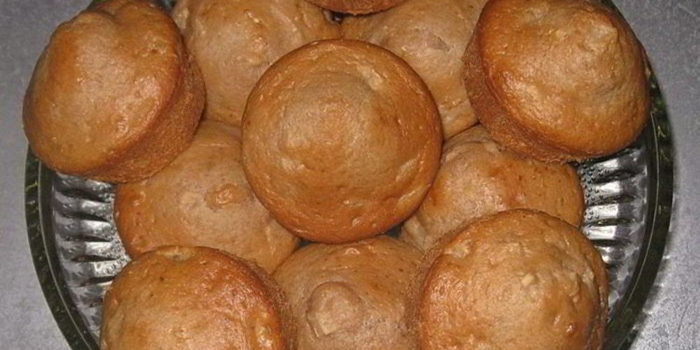 Рецепт маффины на кислом молоке с яблоками