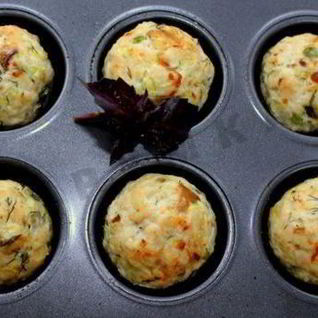 Маффины несладкие из куриных грудок