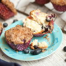 Рецепт Маффины с черникой и корицей