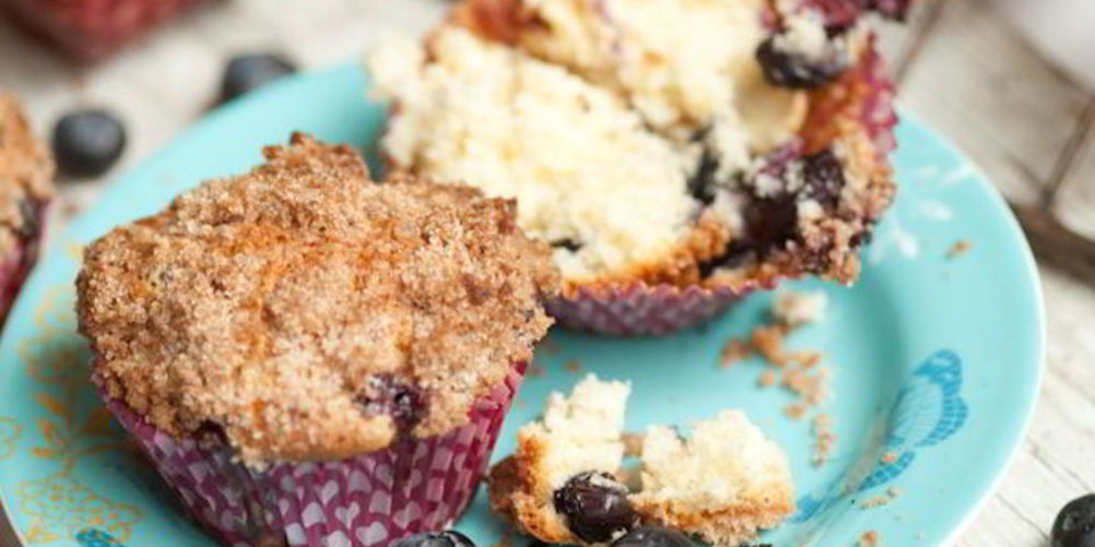 Рецепт маффины с черникой и корицей