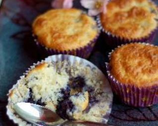 Маффины с черникой