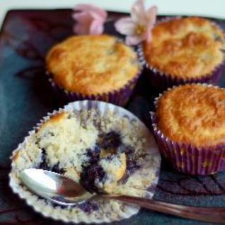 Маффины с черникой