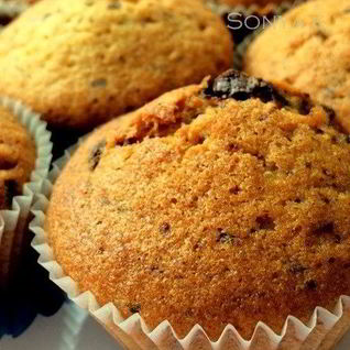 Маффины с черным шоколадом