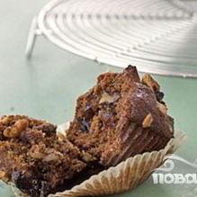 Рецепт Маффины с финиками и орехами