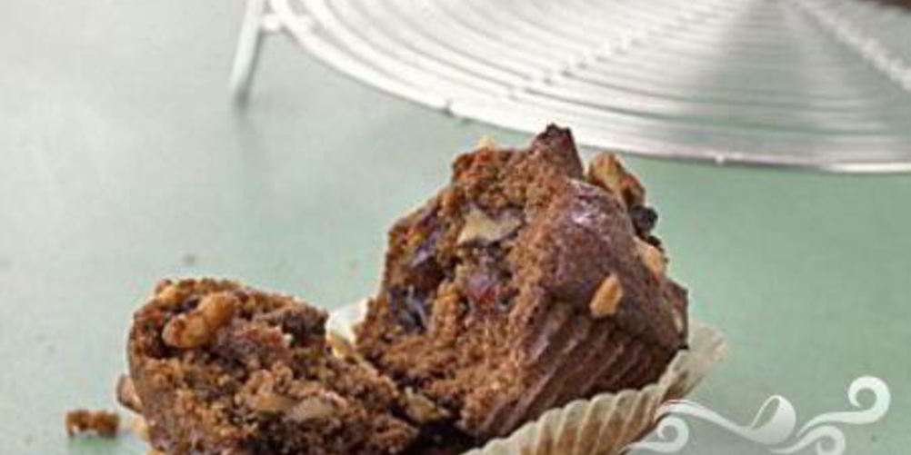 Рецепт маффины с финиками и орехами