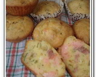 Маффины с форелью