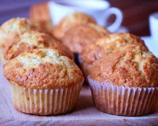 Маффины с кокосовой стружкой