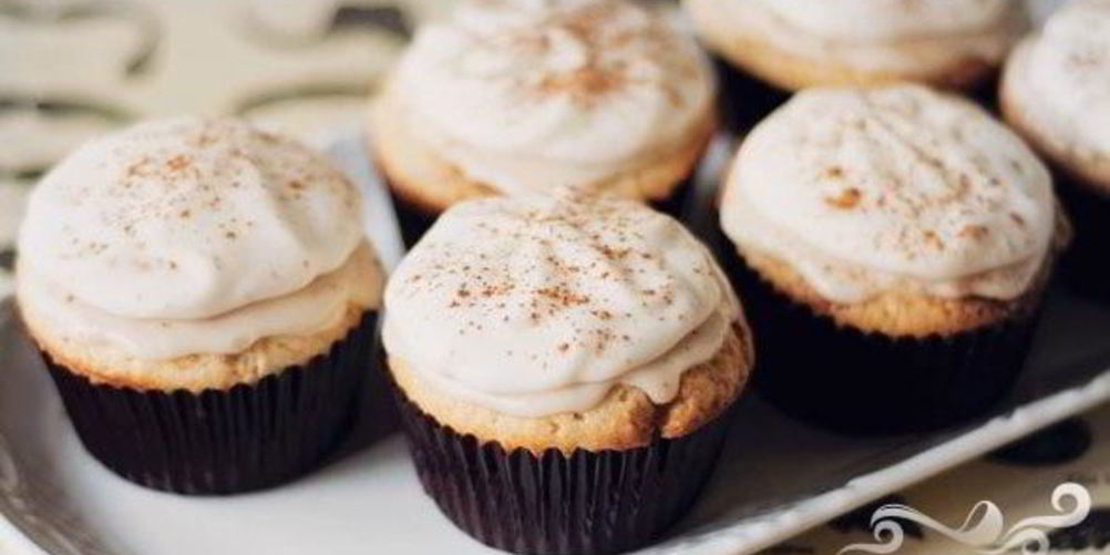 Рецепт маффины с корицей и кофейной глазурью