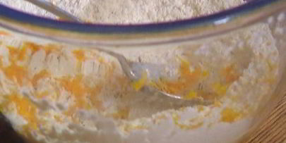 маффины с мандаринами и орехами