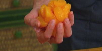 маффины с мандаринами и орехами