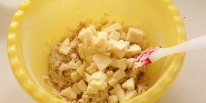 маффины с овсяной мукой и яблоками