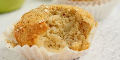 маффины с овсяной мукой и яблоками