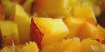 маффины с персиками и овсяными хлопьями