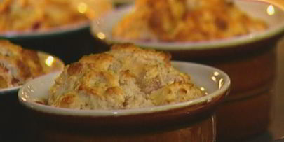 маффины с персиками и овсяными хлопьями