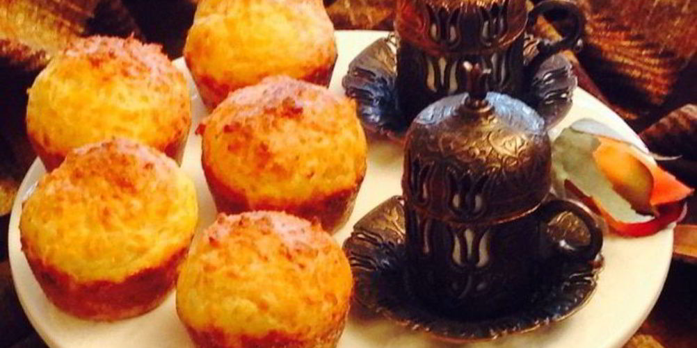 Рецепт маффины с сыром чеддер