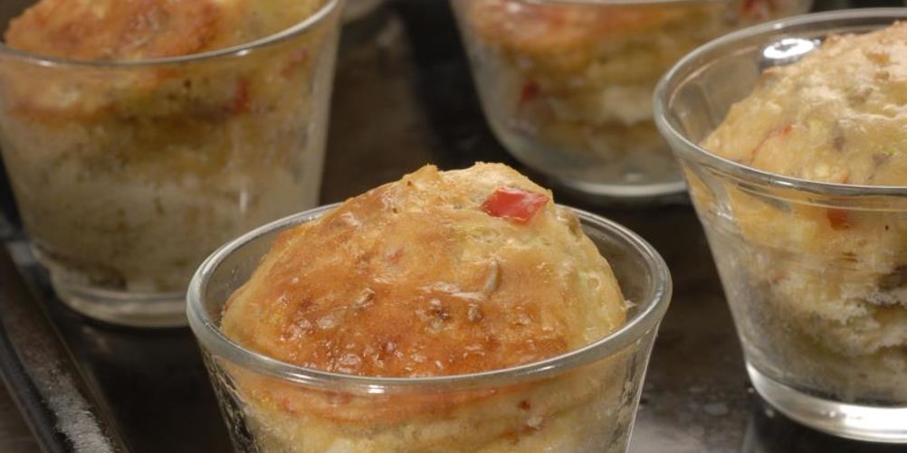 Рецепт маффины с цукини и тимьяном