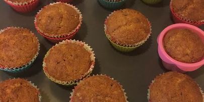 маффины с цукини и цельнозерновой мукой