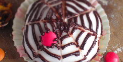 маффины с тыквой, грушей и шоколадом хэллоуин