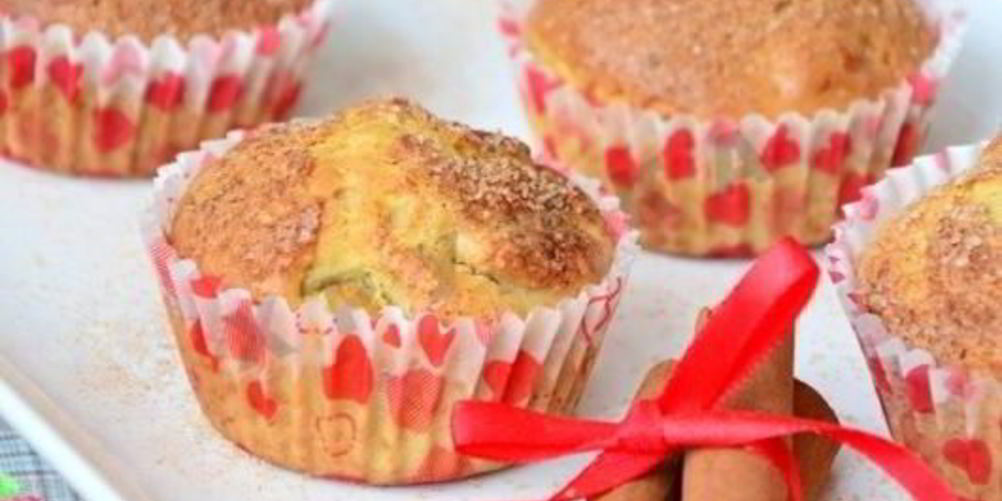 Рецепт маффины с яблоками и корицей