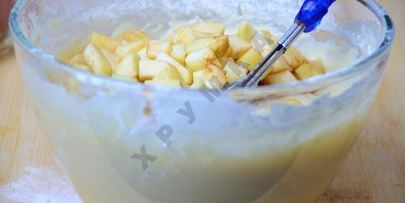 маффины с яблоками и корицей