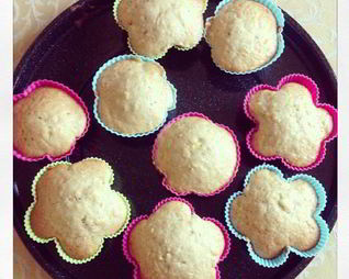 Маффины с яблоками, морковью и бананами