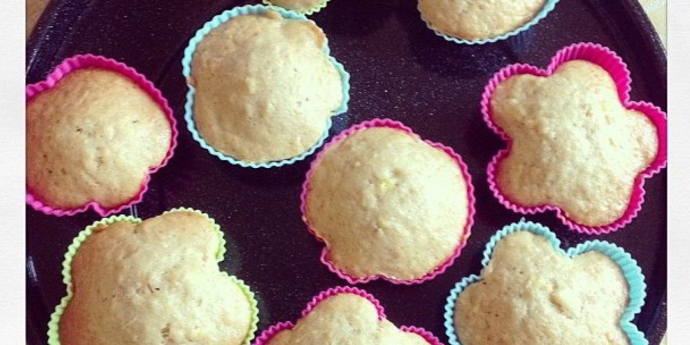 Рецепт маффины с яблоками, морковью и бананами