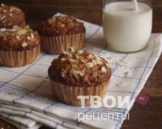 Маффины с яблоками