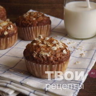 Маффины с яблоками