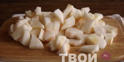 маффины с яблоками