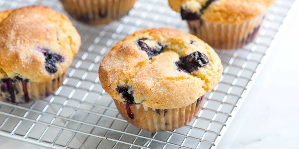 Рецепт маффины с ягодами