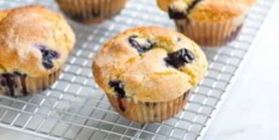 маффины с ягодами