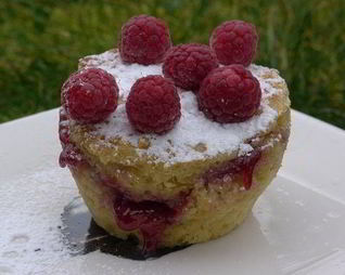 Малиновые маффины