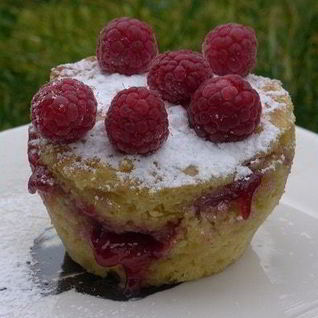 Малиновые маффины