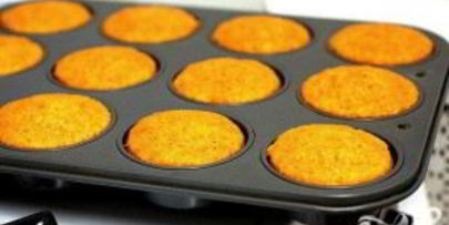 морковные маффины со сливочной глазурью